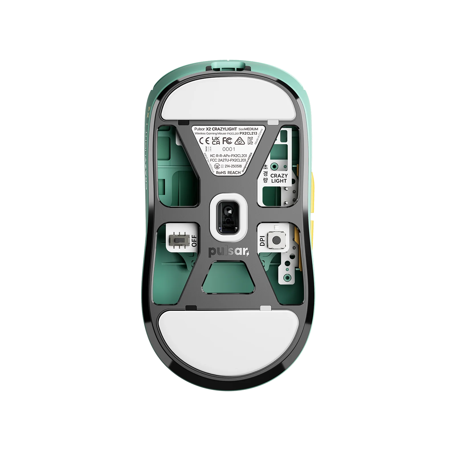 X2 CrazyLight Medium Gaming Mouse - Image 10