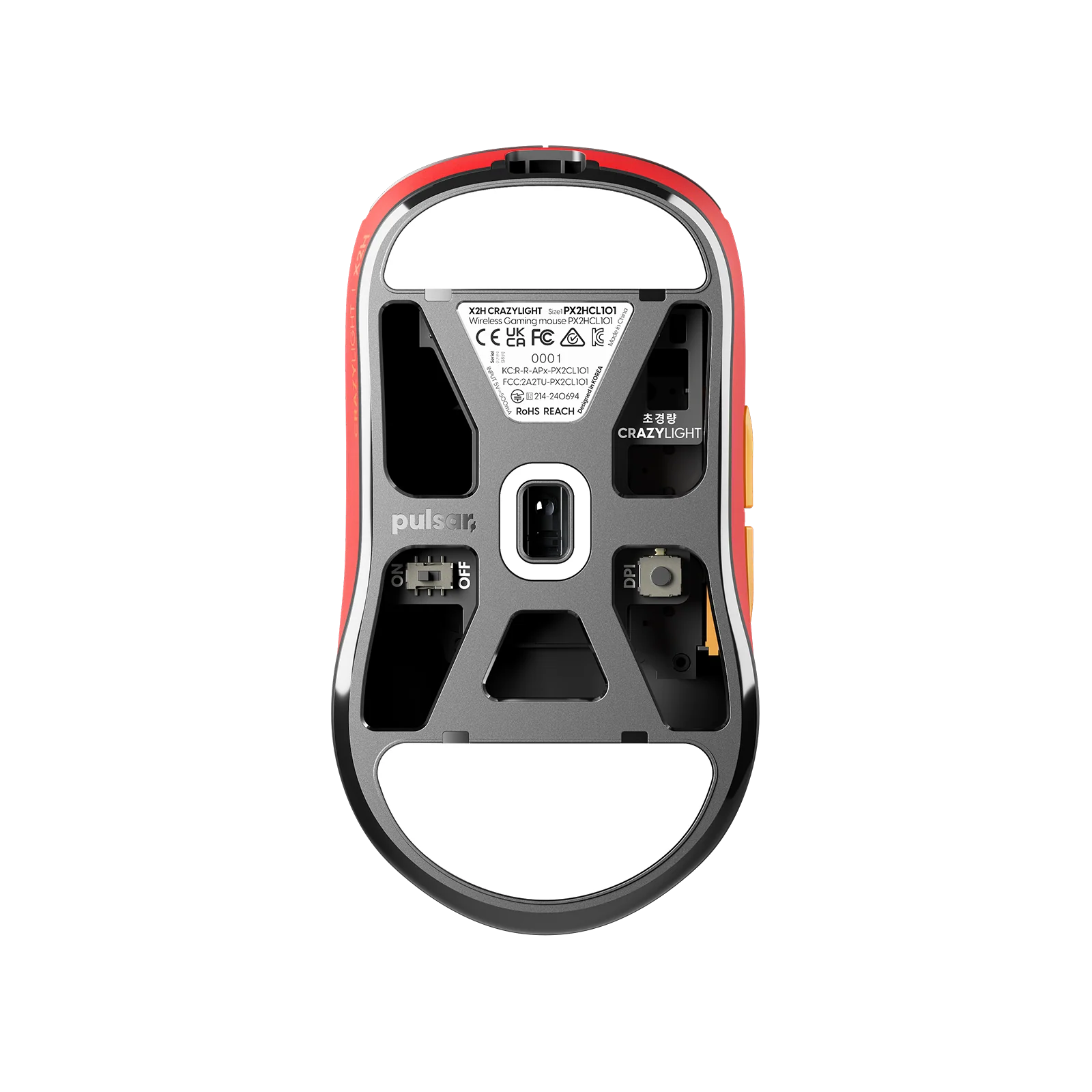 X2H CrazyLight Medium Gaming Mouse - Image 10