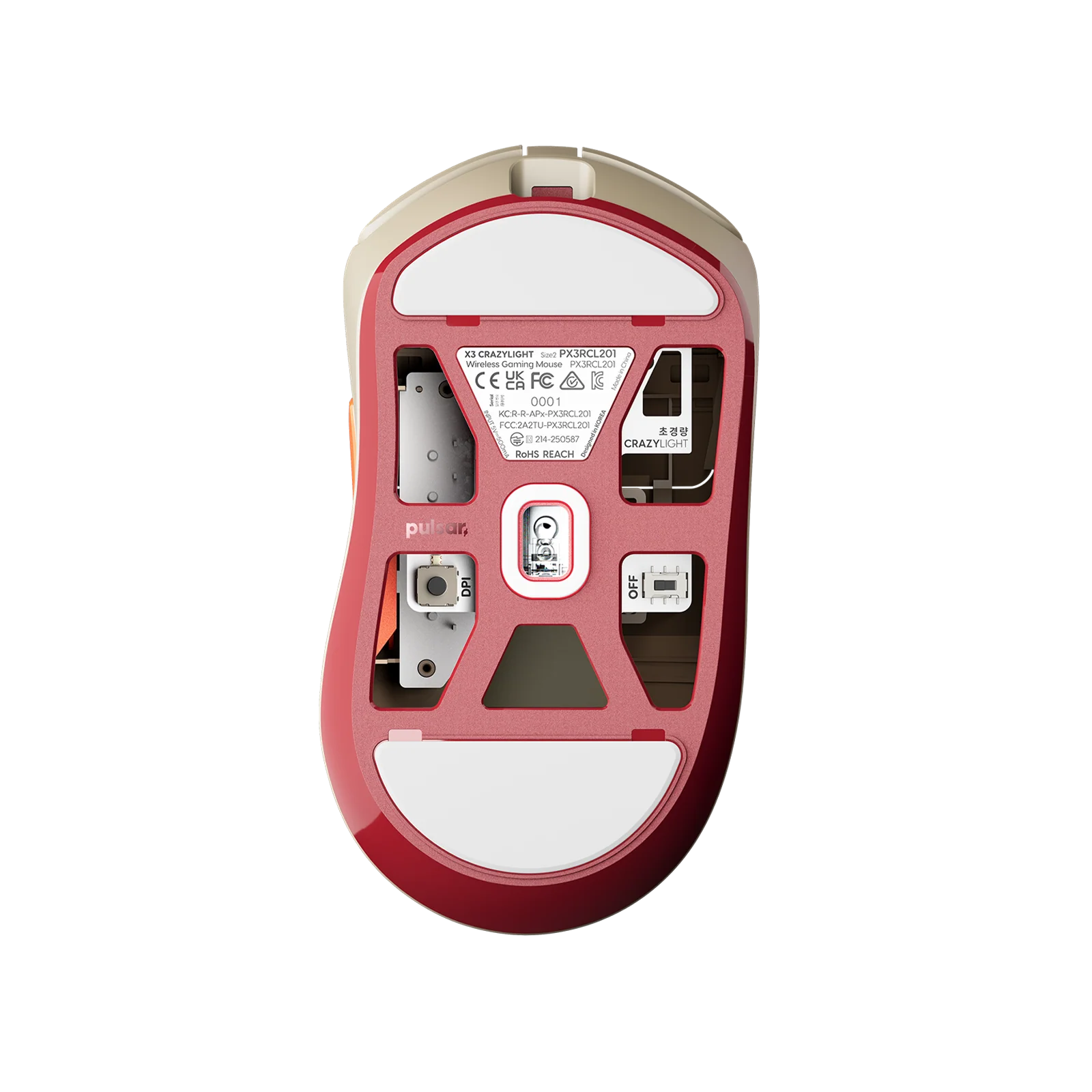 X3 LHD CrazyLight Medium Gaming Mouse - Image 10